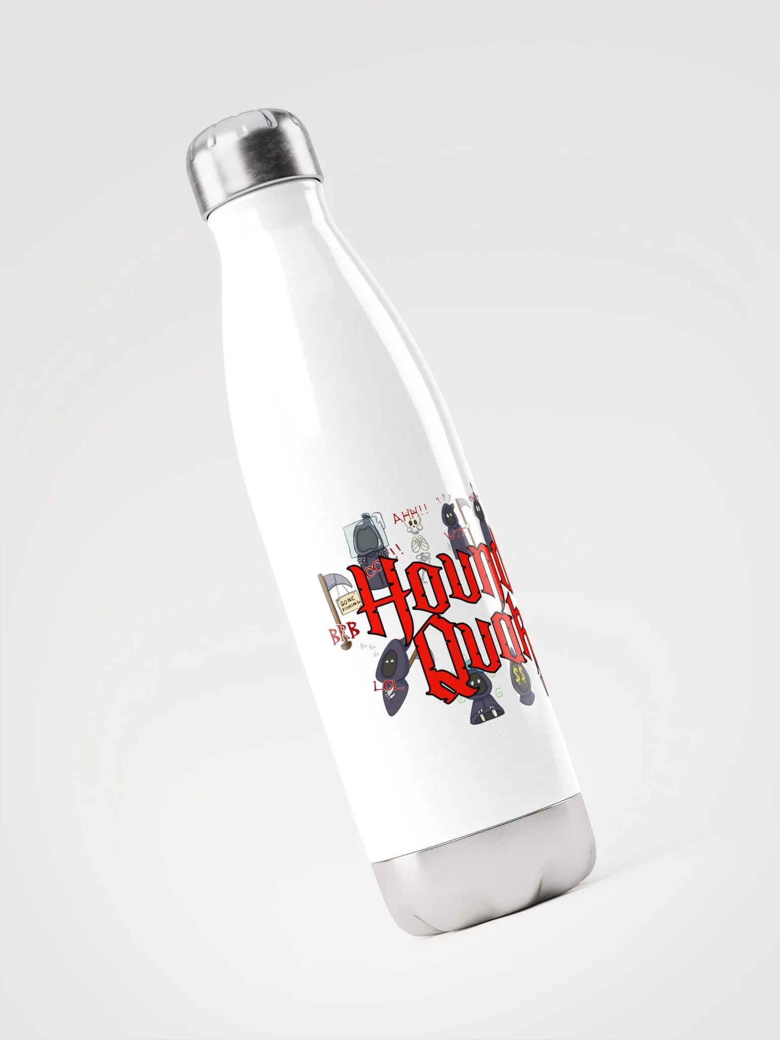 Grim Reaper Expressions Stainless Steel Water Bottle product image (5)
