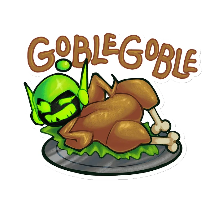 Gobble gobble turkey Calibyte - Magnet product image (1)