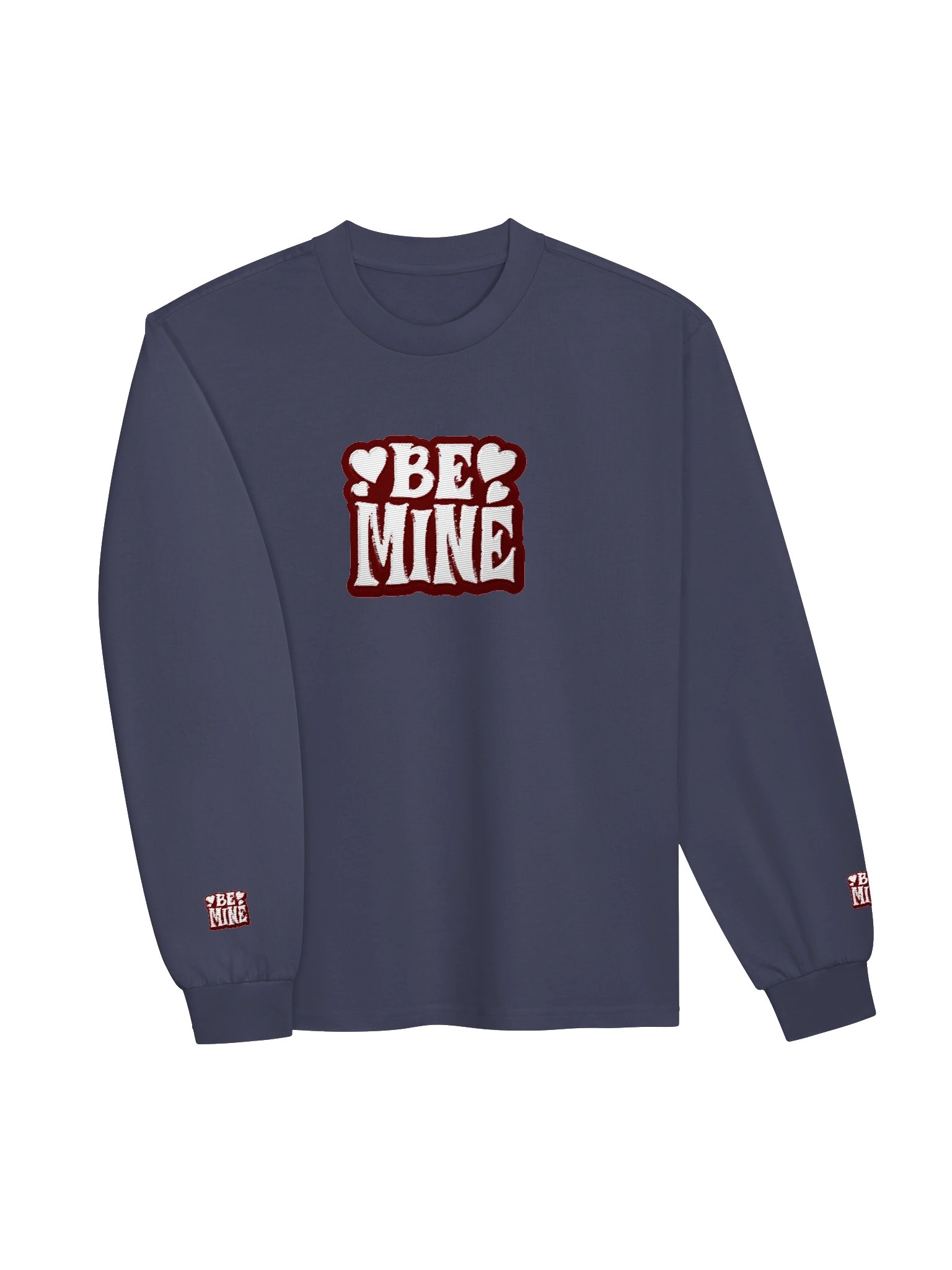 Be Mine Embroidered Long Sleeve Tee product image (14)