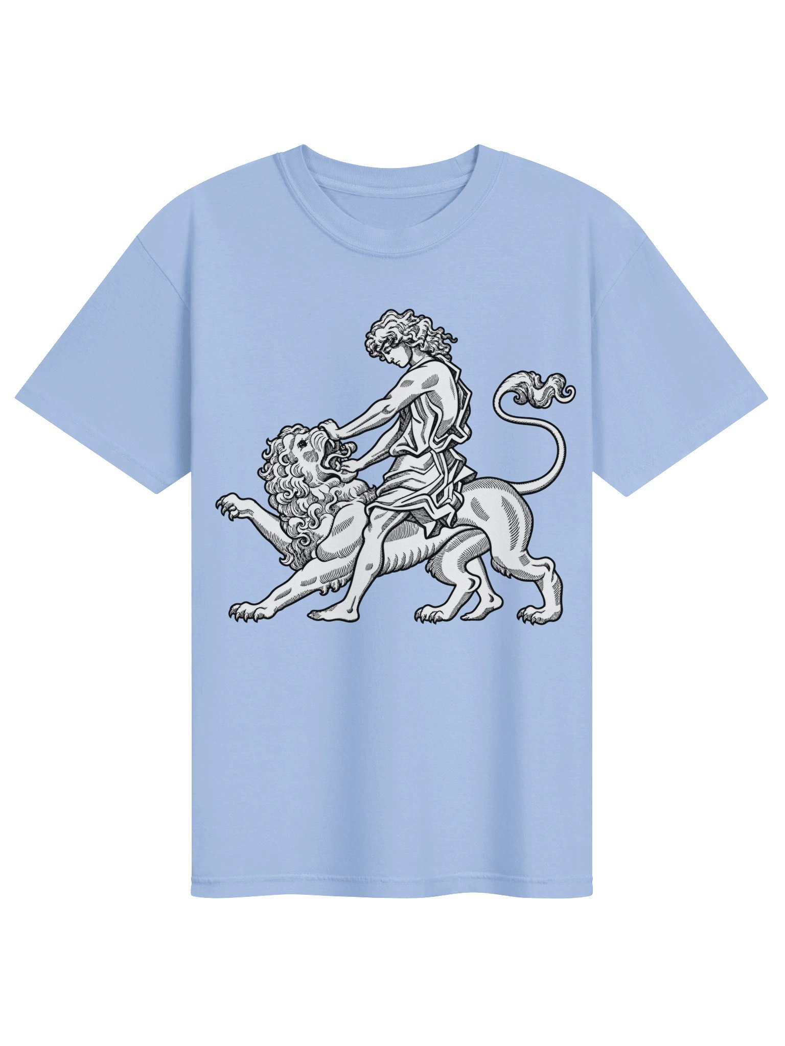 Samson and the Lion Heavyweight Tee v2 product image (25)