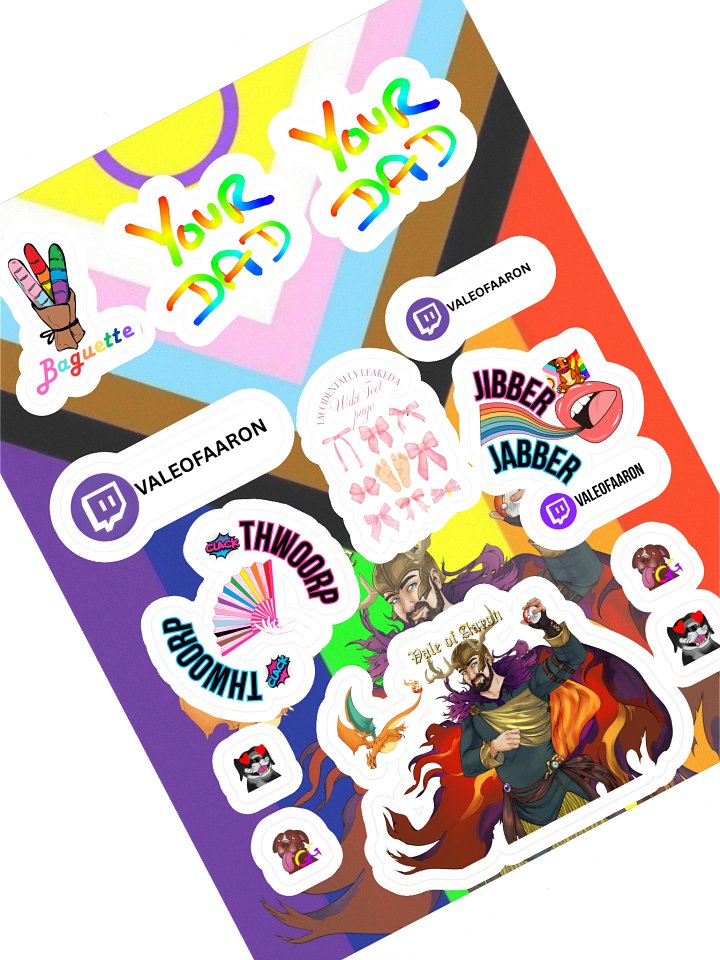 Random Collection Sticker Sheet! product image (1)