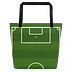 Pitch-Perfect All-Over Soccer Field Tote