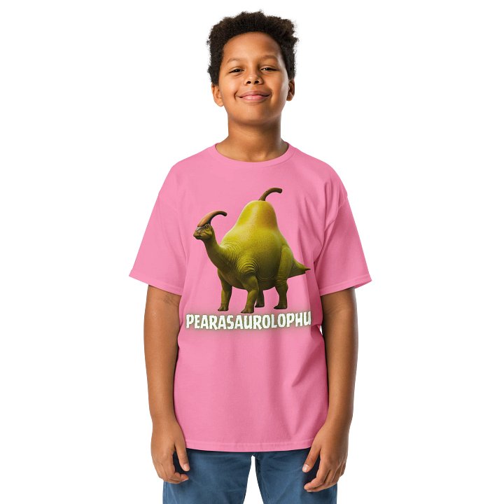 Pearasaurolophus - Pear and Parasaurolophus Dinosaur Shirt product image (6)