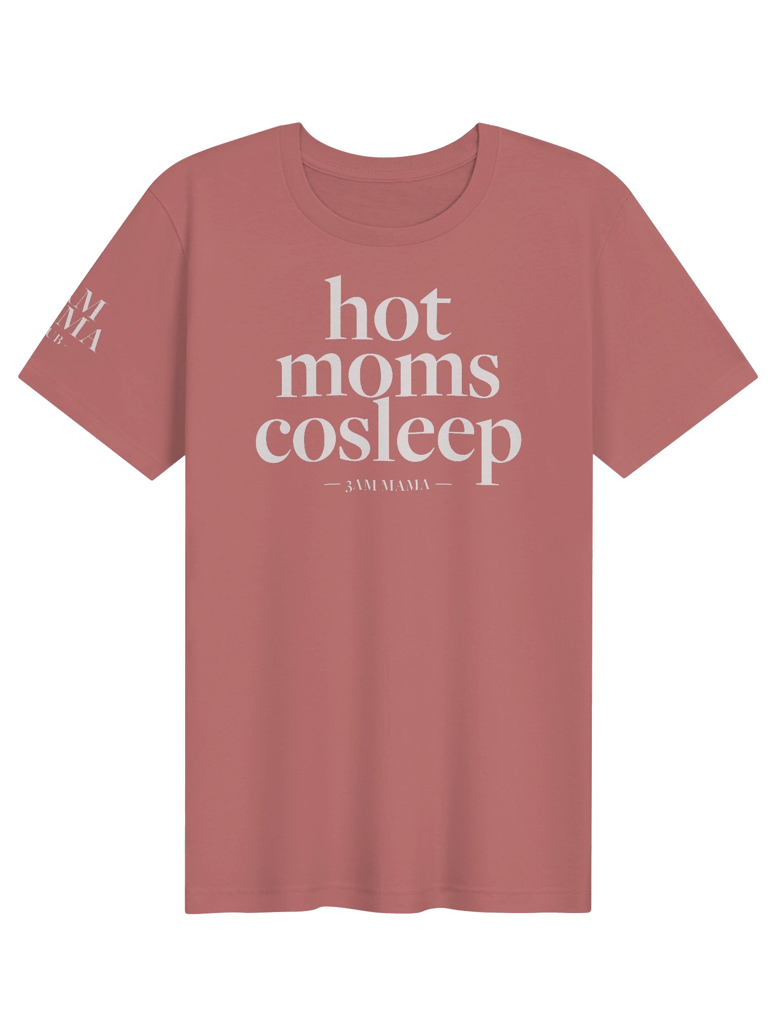 Hot Moms Cosleep Tee - Mauve product image (1)