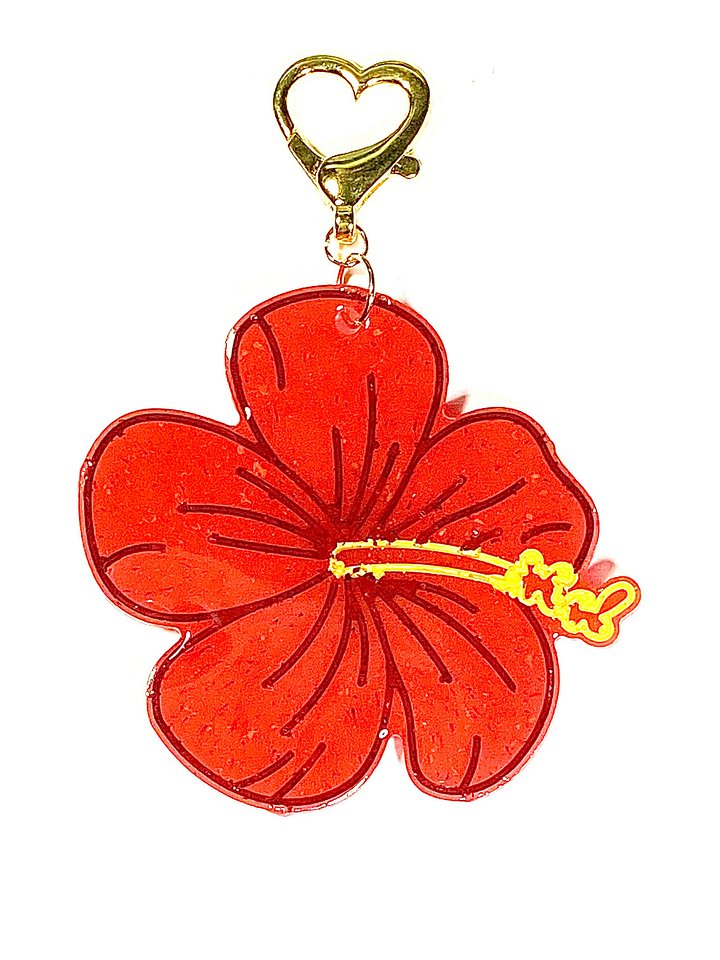 Llavero Hibisco Rojo product image (1)
