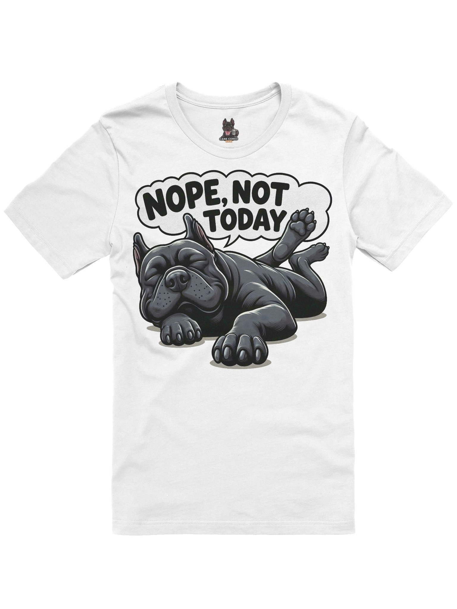 Lazy Cane Corso Couch Potato T-Shirt product image (1)