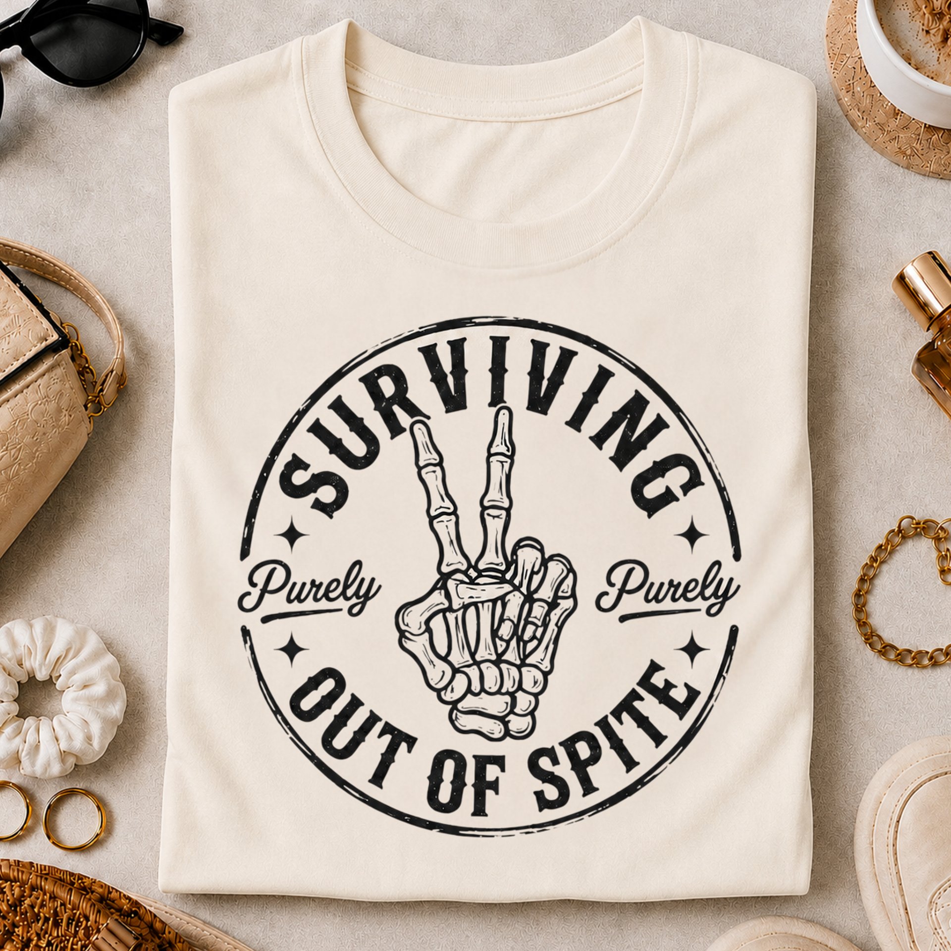 Surviving Purely Out of Spite Tee product image (2)
