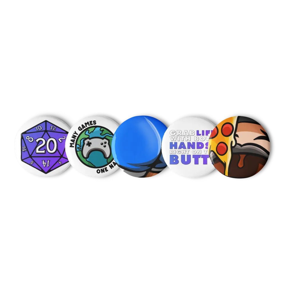 Set of 5 Pins (Set 1) product image (2)