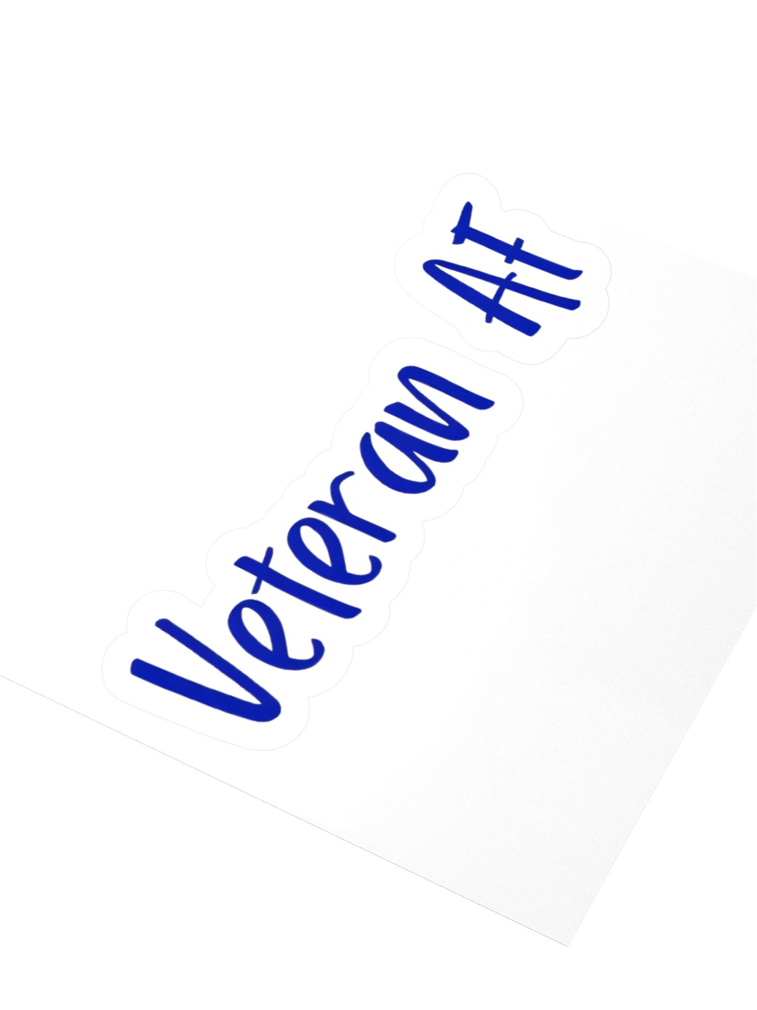 Blue Veteran Sticker product image (3)