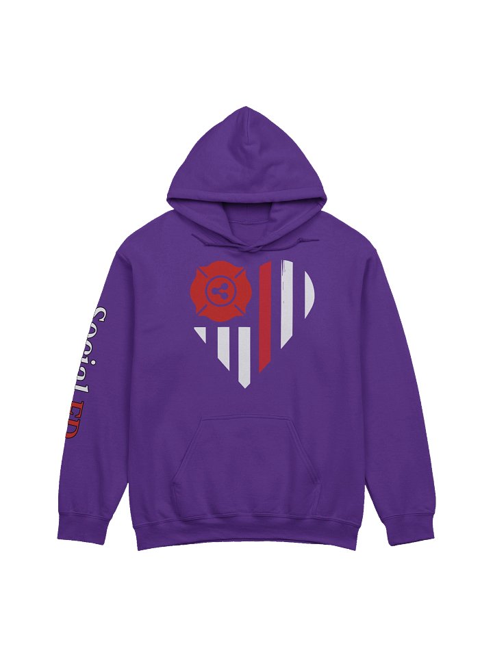 Social FD Heart Hoodie product image (1)