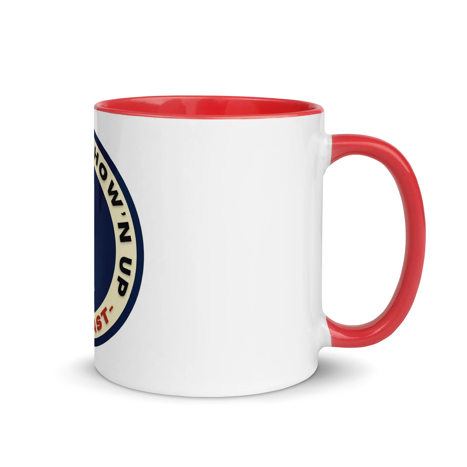 Just Keep Show’n Up Podcast Signature Ceramic Mug product image (1)