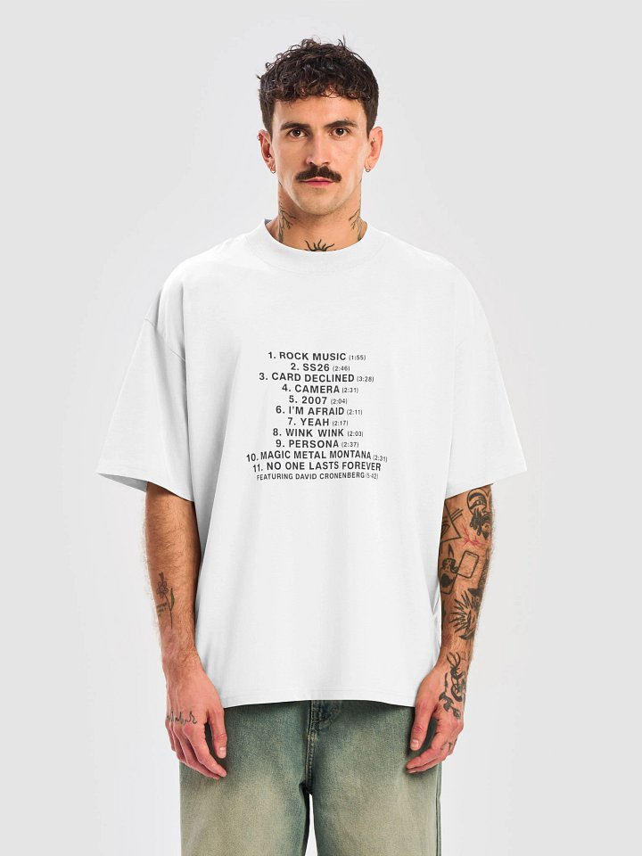 Charli XCX Rock Music Album Tracklist Shirt product image (1)