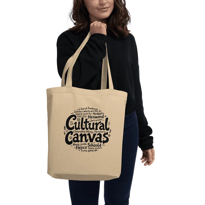 Cultural Canvas Tote Bag product image (1)