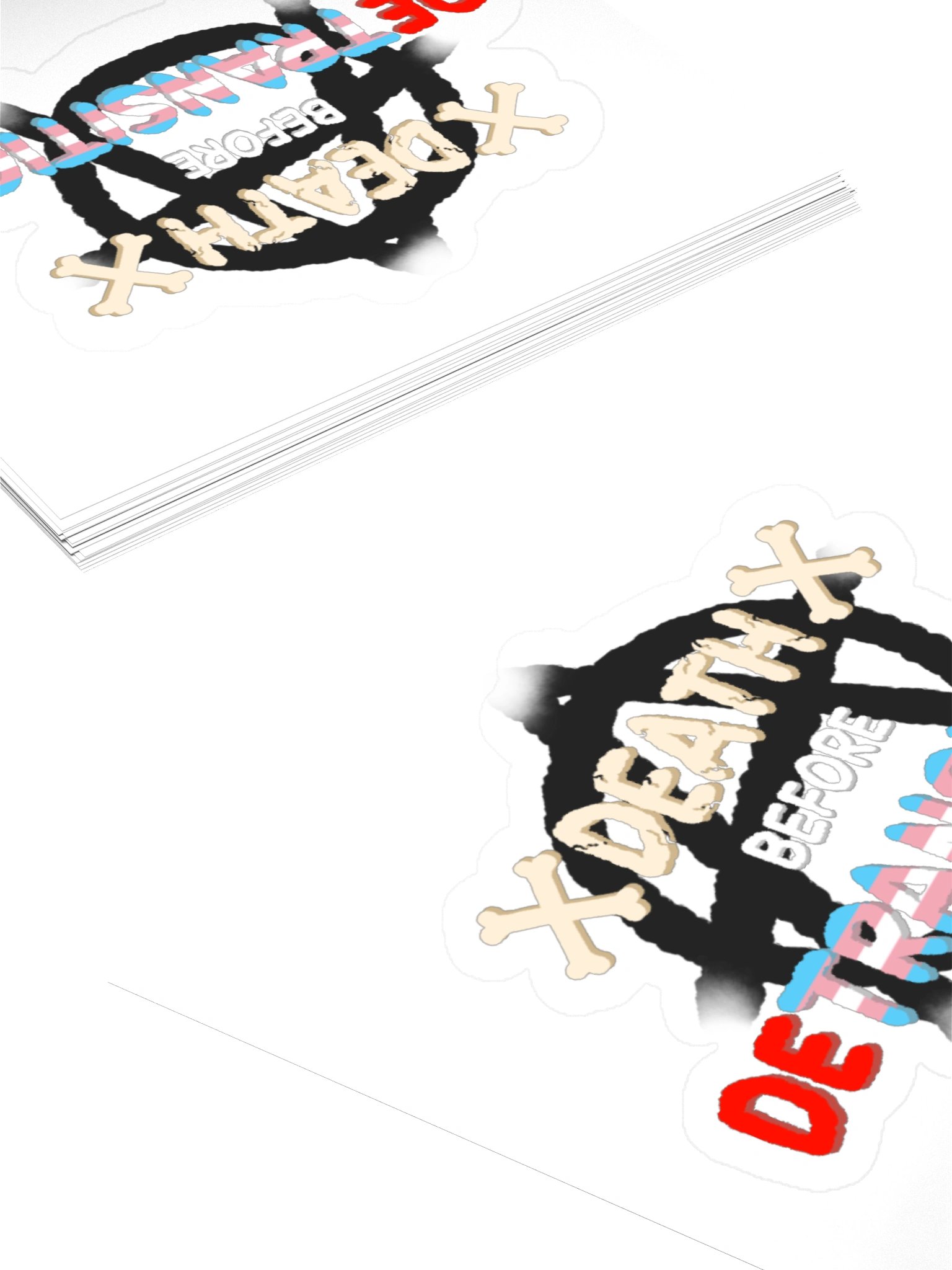 Death Before Detransition Sticker product image (12)