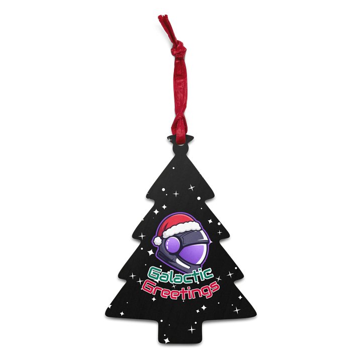 Galactic Greetings Wooden Ornaments product image (6)