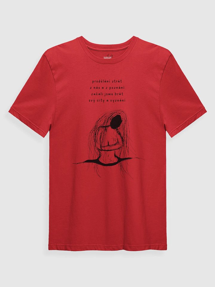 Prodělání ztrát Red T-shirt product image (1)