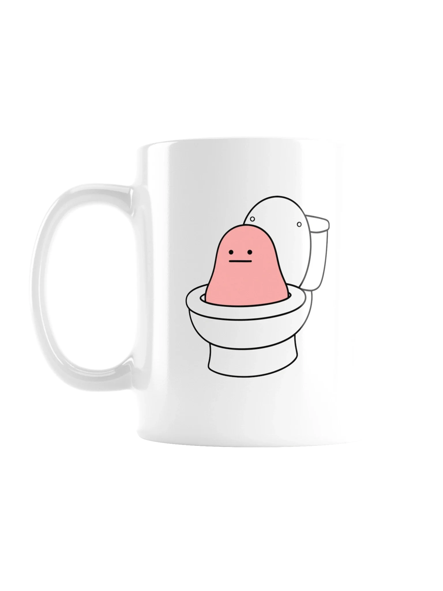 Toilet Meat Glossy Mug