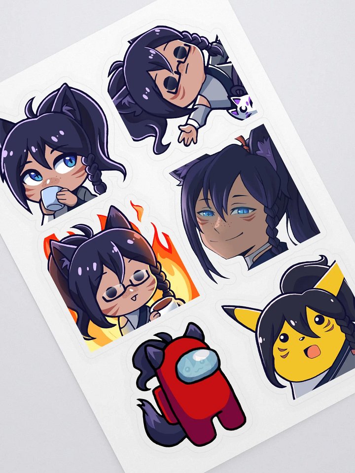 Emote Sticker Sheet product image (1)