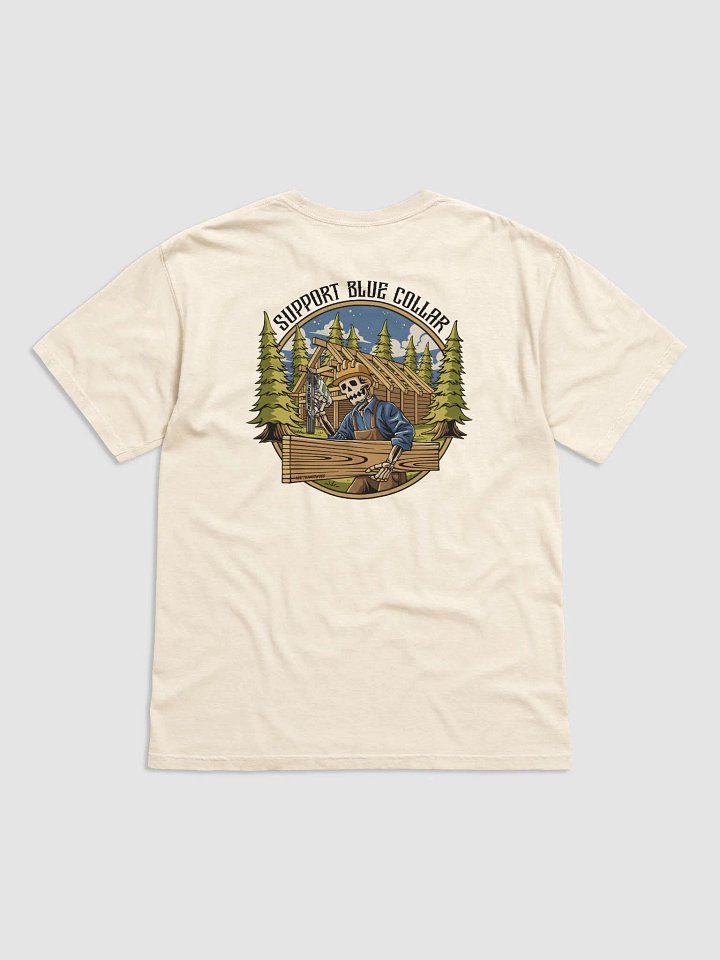 Support Blue Collar Tee product image (2)