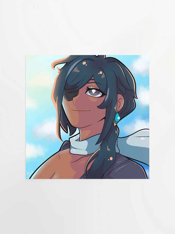 Sungazing Kaeya Print (Genshin Impact) product image (2)