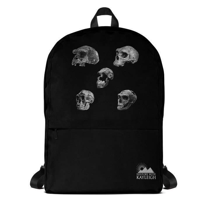 Skulls Backpack Black product image (1)