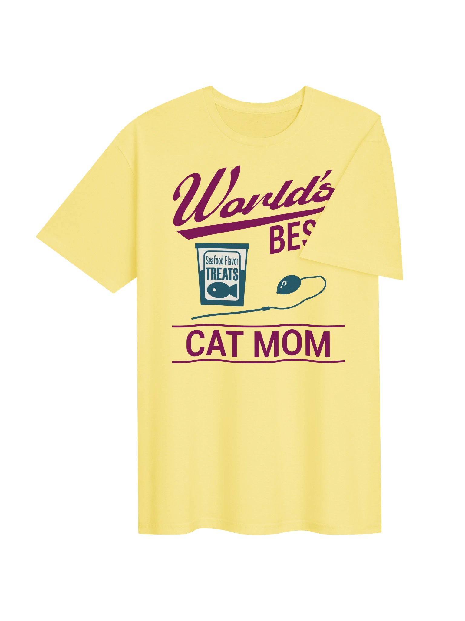 World's Best Cat Mom - Unisex Adult Super Soft Lightweight T-shirt product image (3)