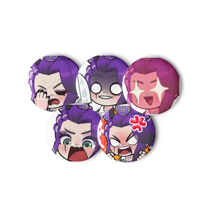 Angry Faye Small Pin Set product image (2)