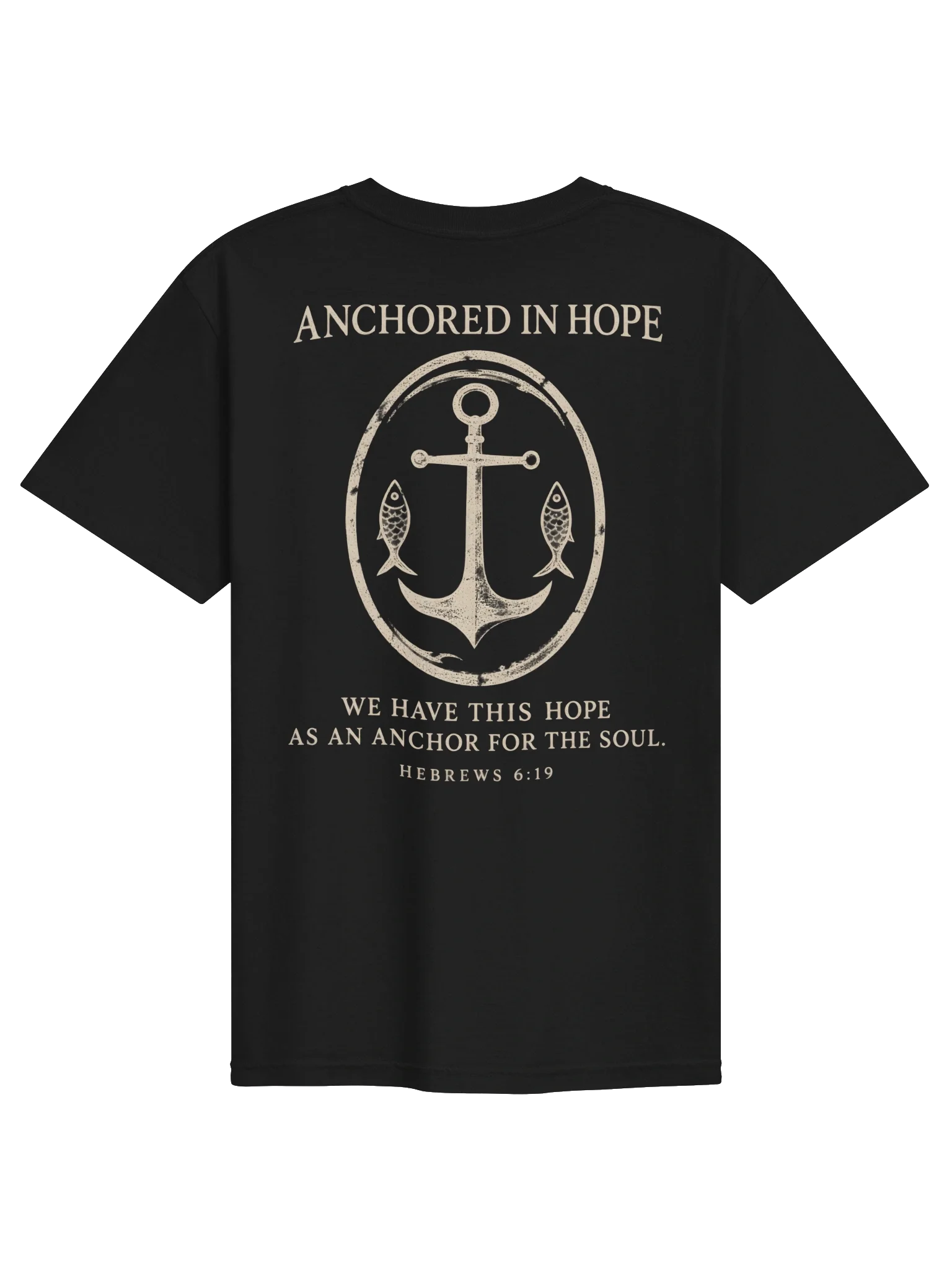Anchored in Hope — Vintage Christian Tee