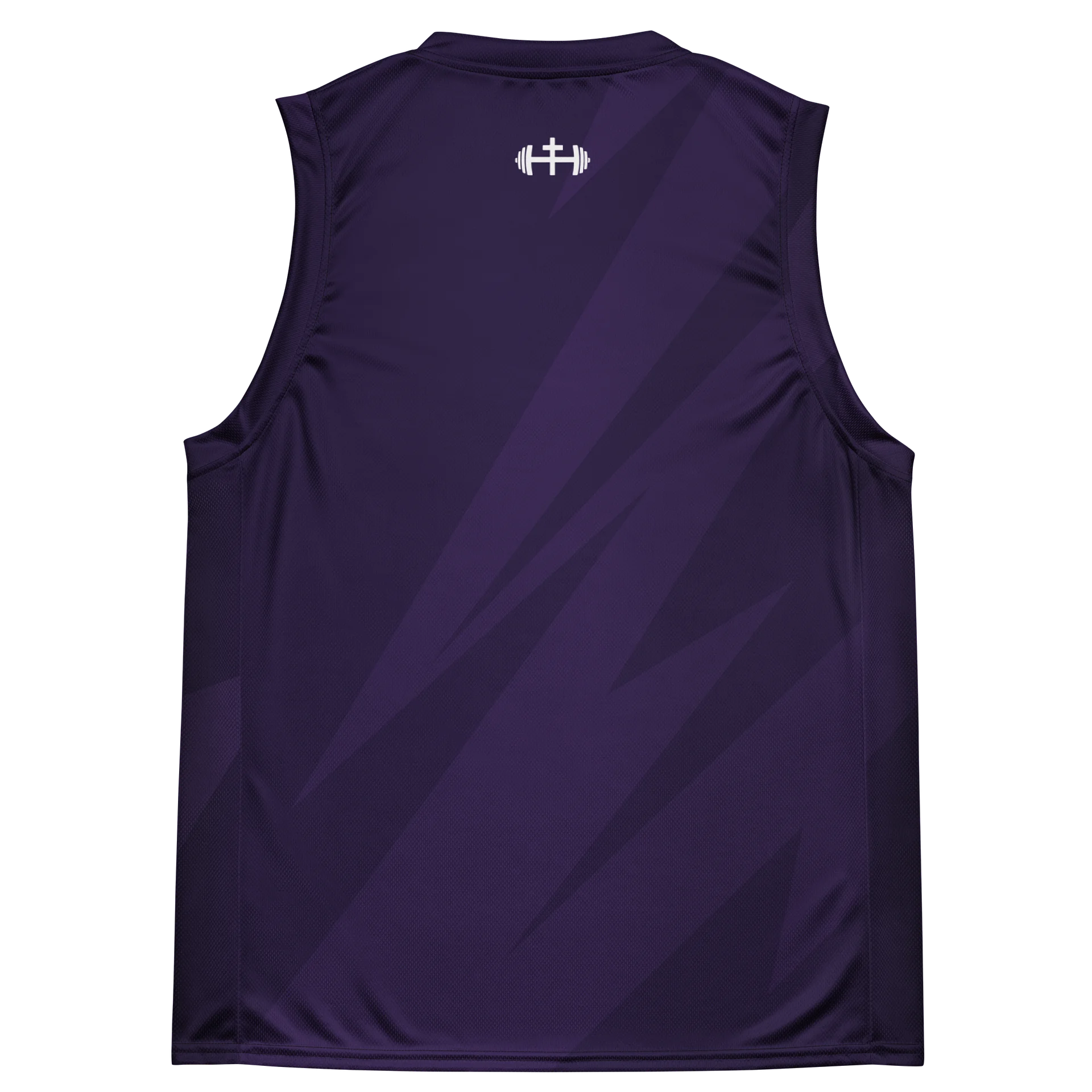 His House Performance V-Neck Muscle Tank - Blue Bolt product image (5)