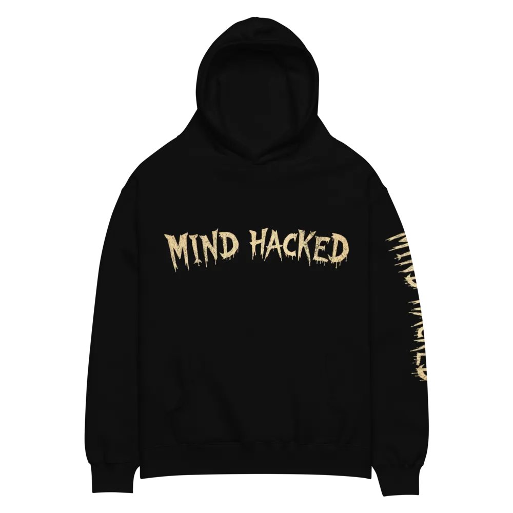 Mind Hacked - Signature Premium Hoodie with Sleeve and Back Print product image (2)