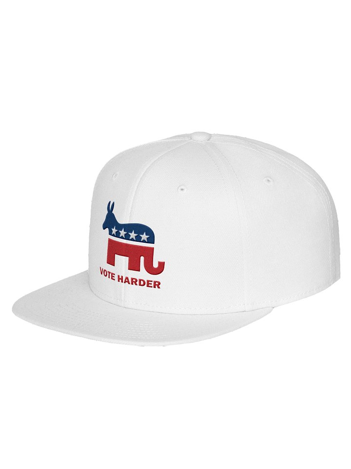 Vote Harder Snapback product image (2)