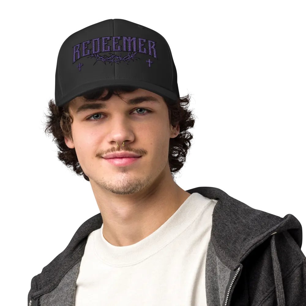Purple Redeemer Crown Performance Cap product image (6)