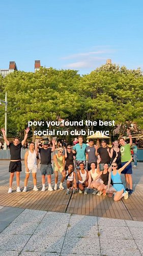 if you are looking for a social run club in New York City come join us on the west side highway every Wednesday at 7 pm!!!! #...