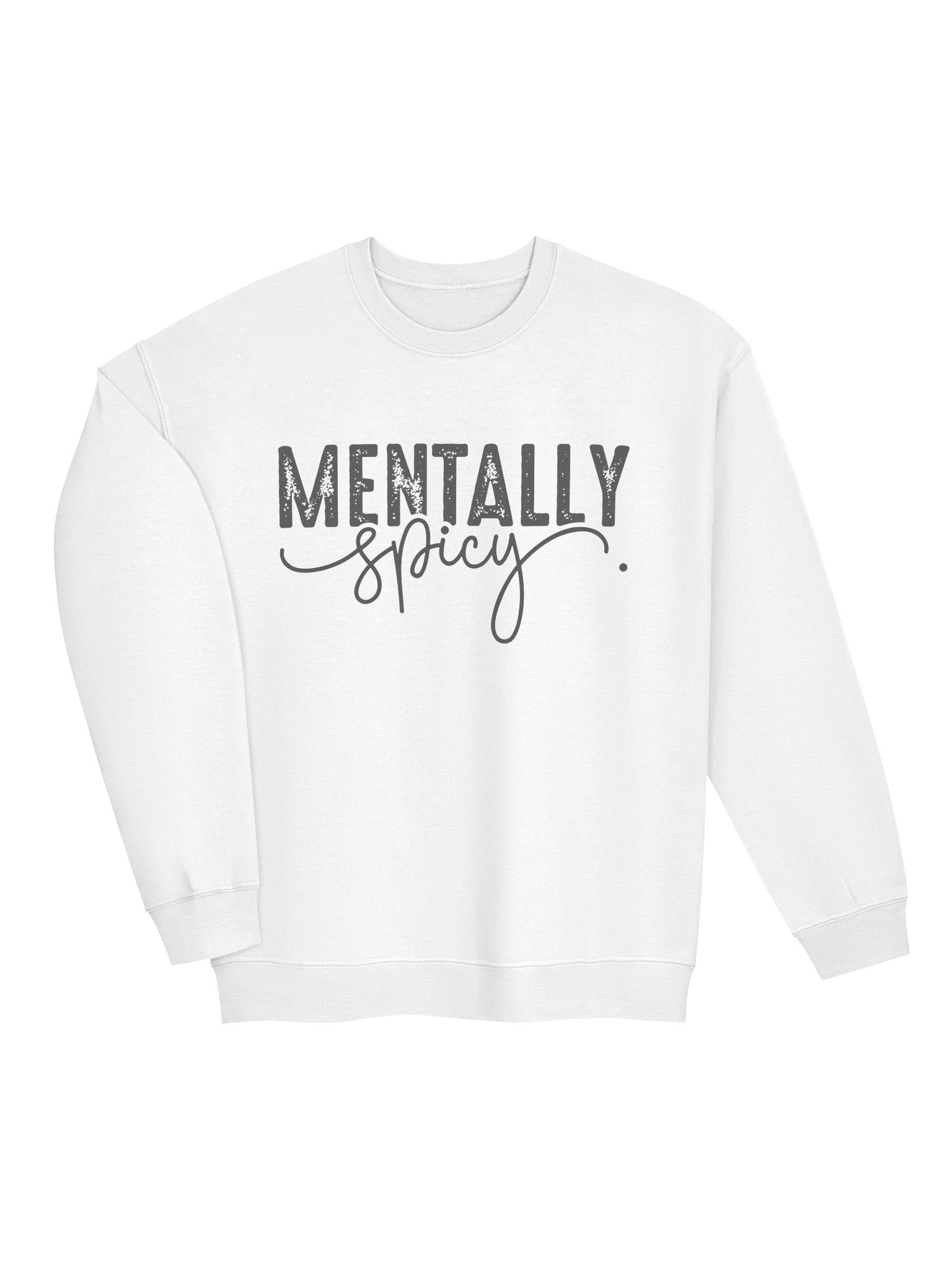 Mentally Spicy- Minimal Self-Care Awareness Sweatshirt product image (34)