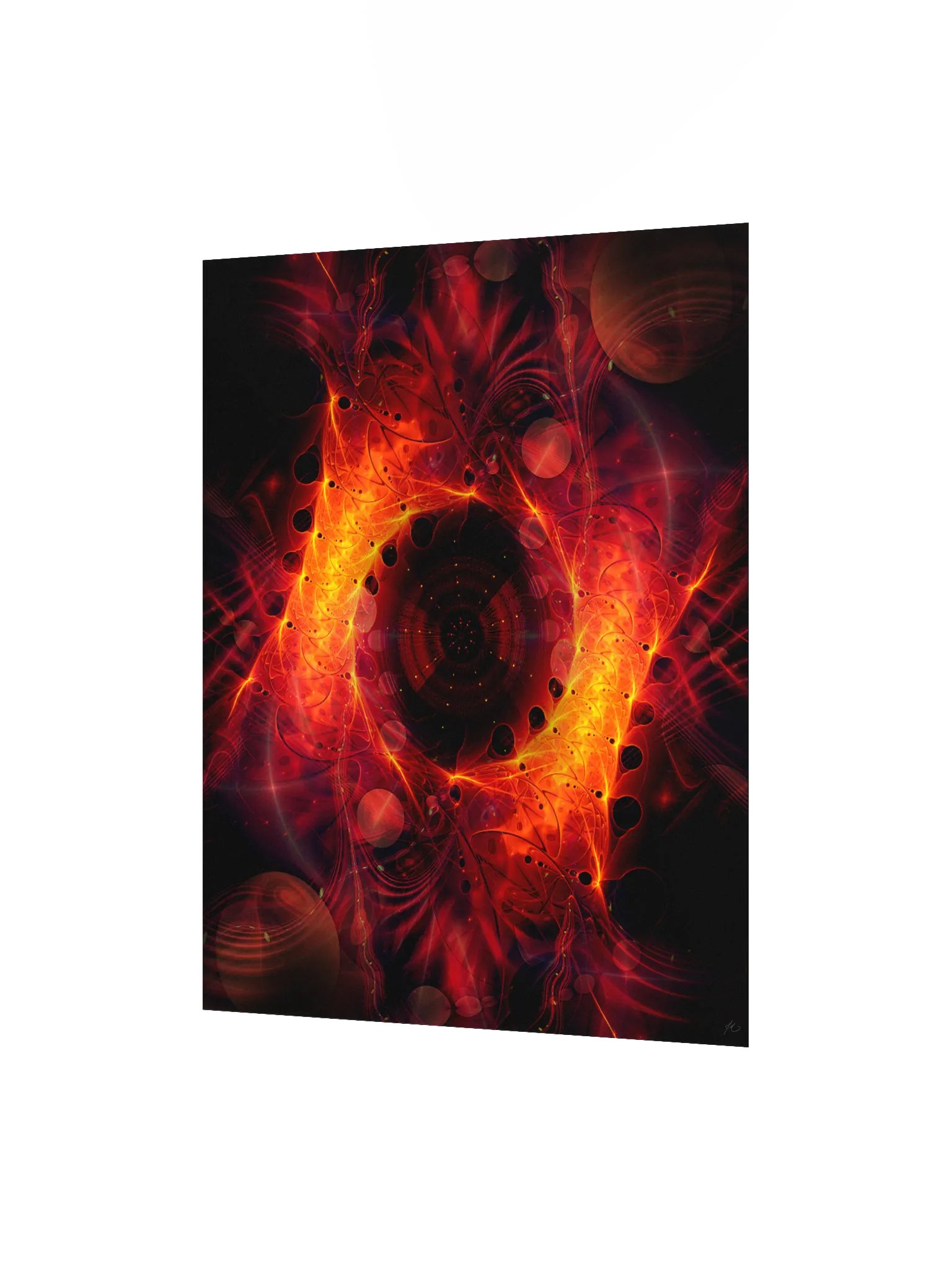 Twin Vortex Wall Art product image (2)