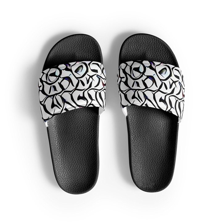 Curly Abstract Pattern - Women's Slides product image (2)