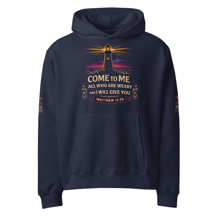 Custom Restful Lighthouse Unisex Hoodie product image (1)