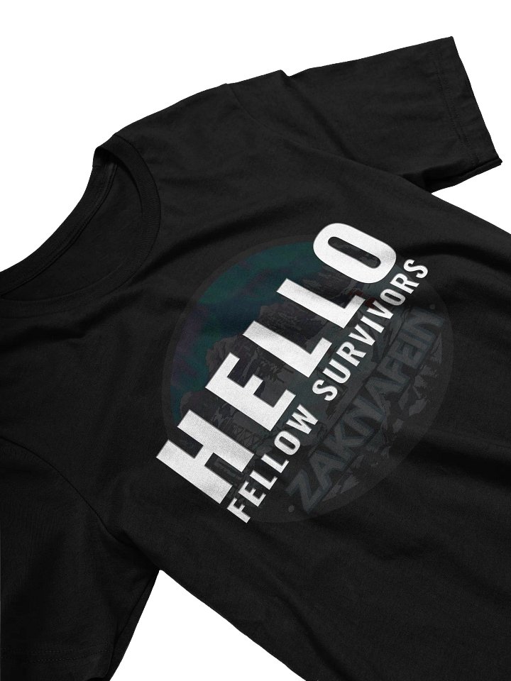 Hello Fellow Survivors - Zaknafein logo Tee Shirt product image (2)