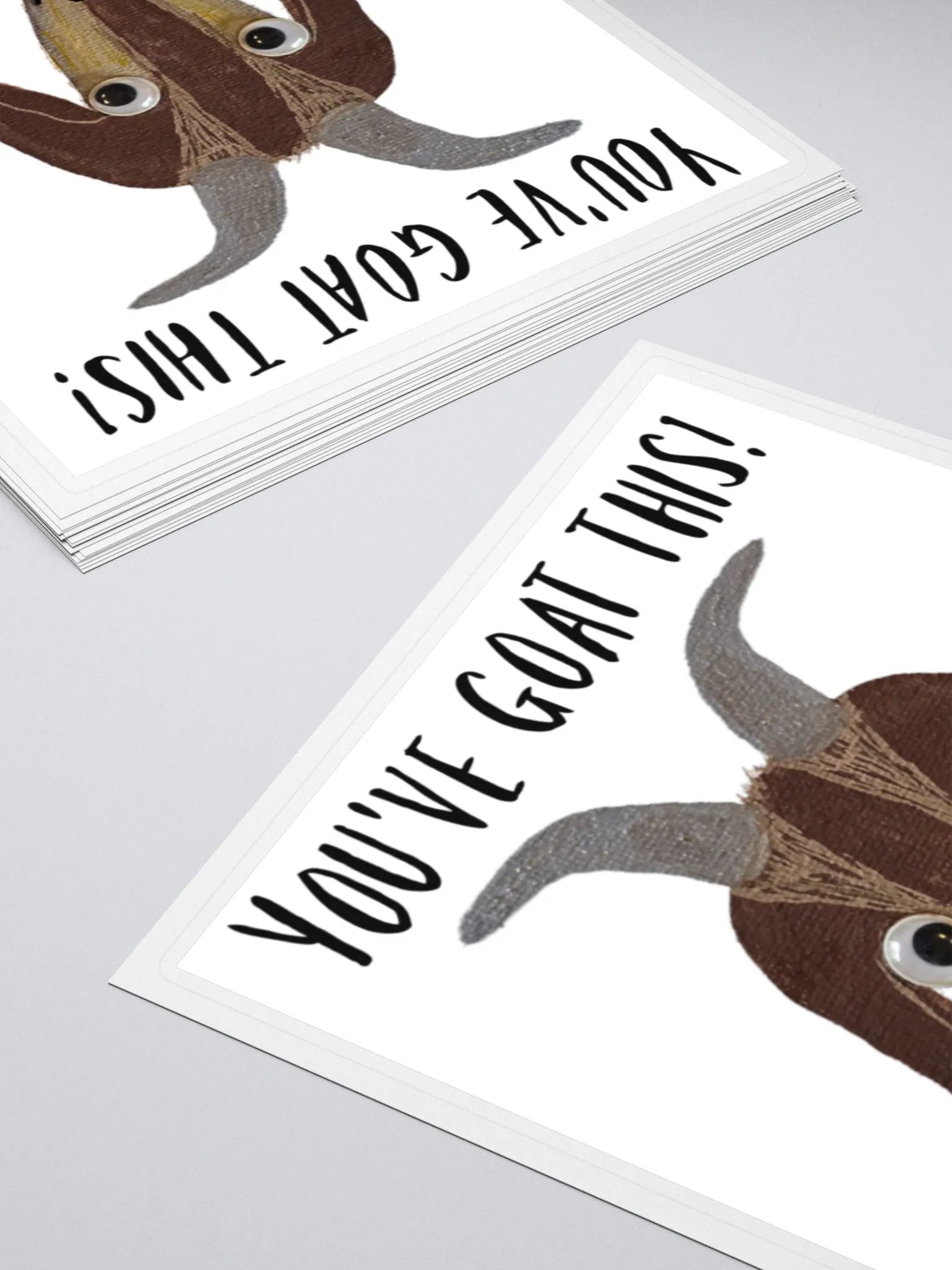 Motivational 'You've Goat This!' Stickers product image (11)
