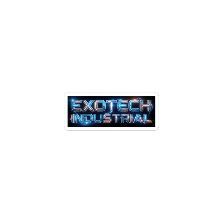 ExoTech Industrial Sticker product image (2)