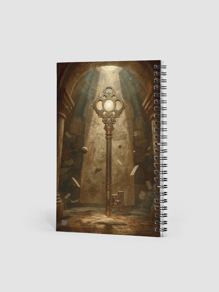 The Gatekeeper’s Key – Archive Journal Edition | Premium Spiral Notebook (140 Pages) product image (2)