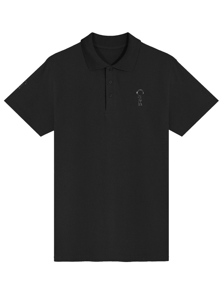 Mars City Outline Astronaut Logo Polo product image (1)