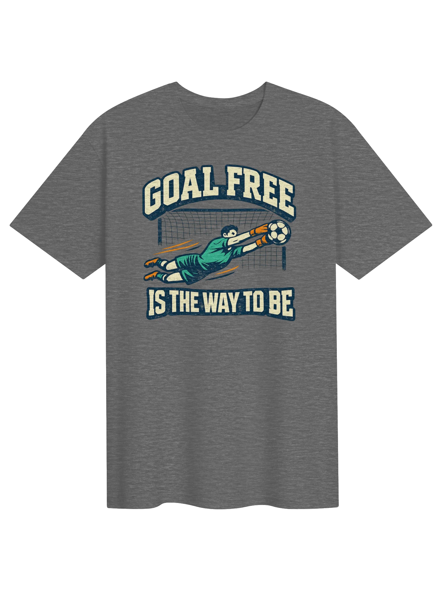 Goal Free Goalkeeper Soccer Tee product image (1)