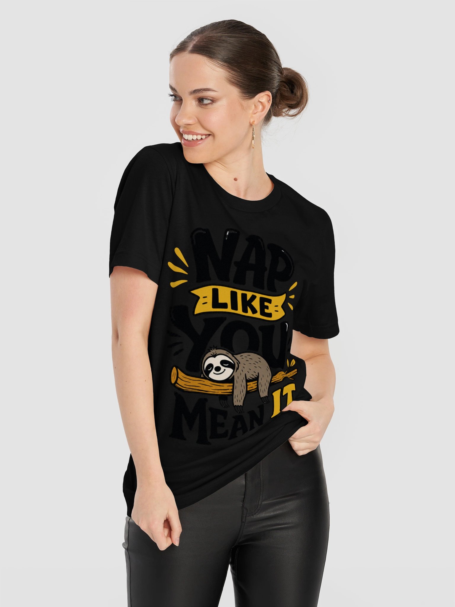 Nap Like You Mean It Sloth Tee product image (103)