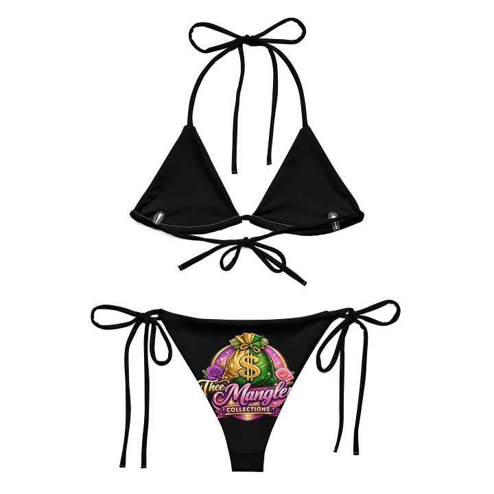 Thee Mangler Collections Bikini Set black product image (1)