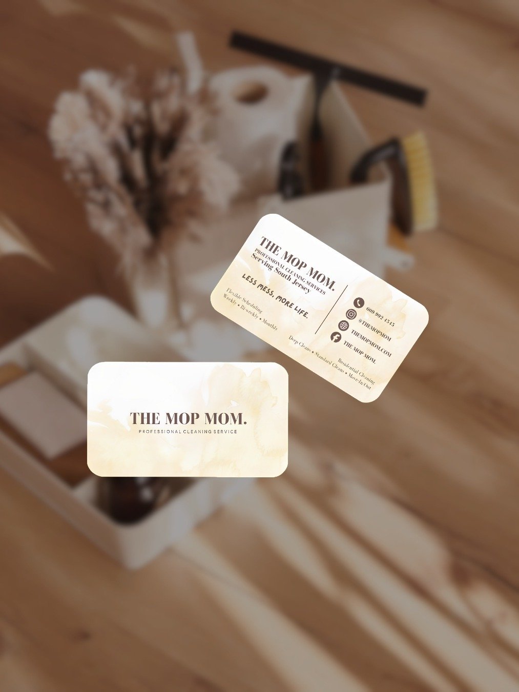 The Mop Mom - Business Cards product image (1)
