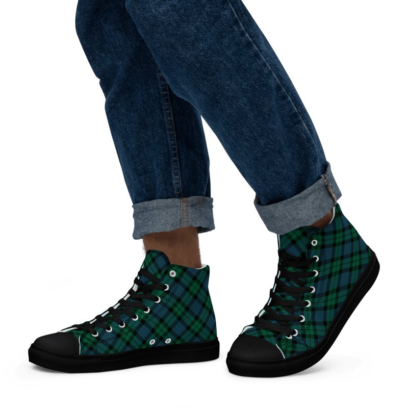 MacKay Tartan Men's High Top Shoes product image (5)