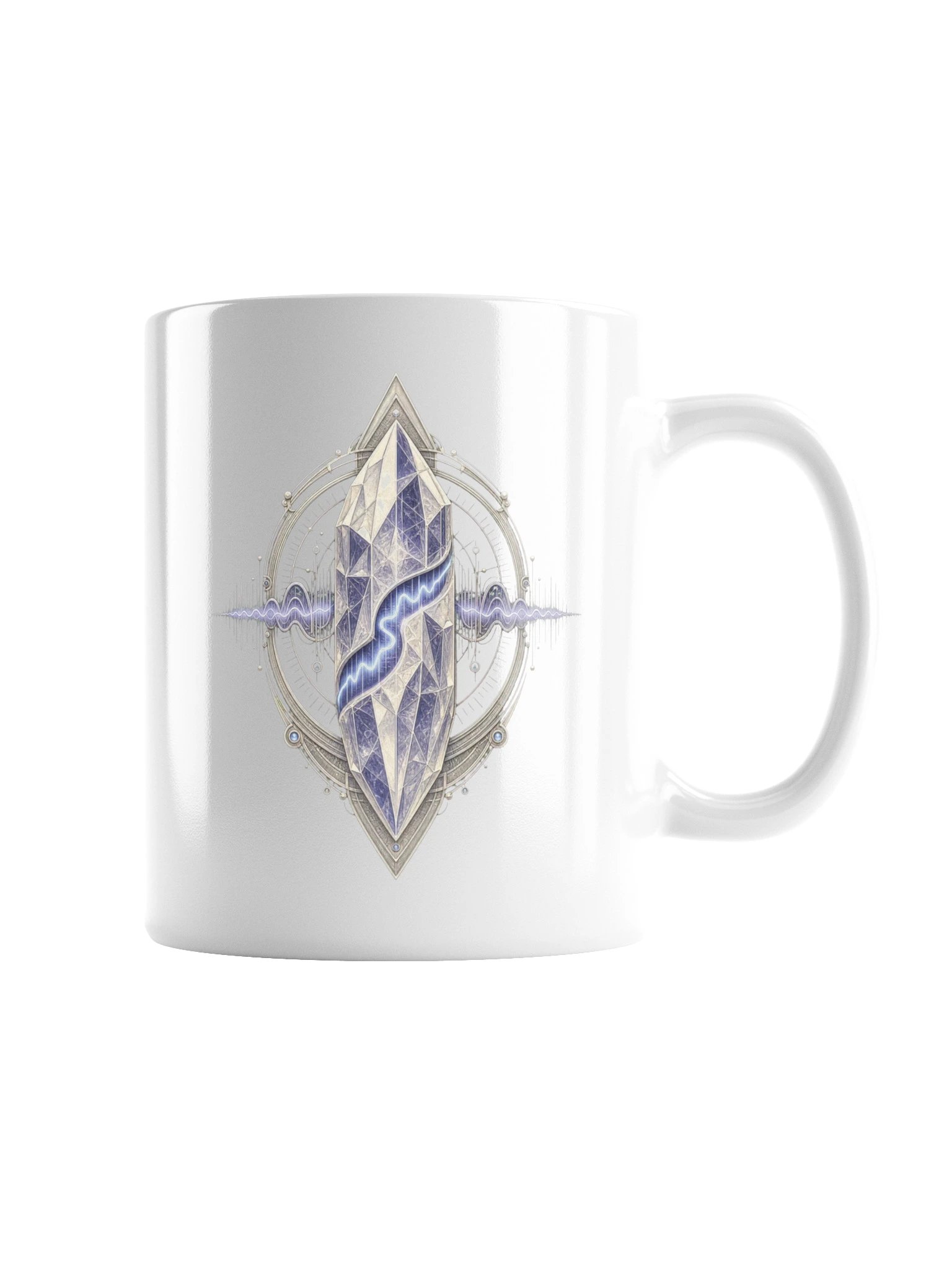 Crystalline Frequency Forge — Mug product image (3)