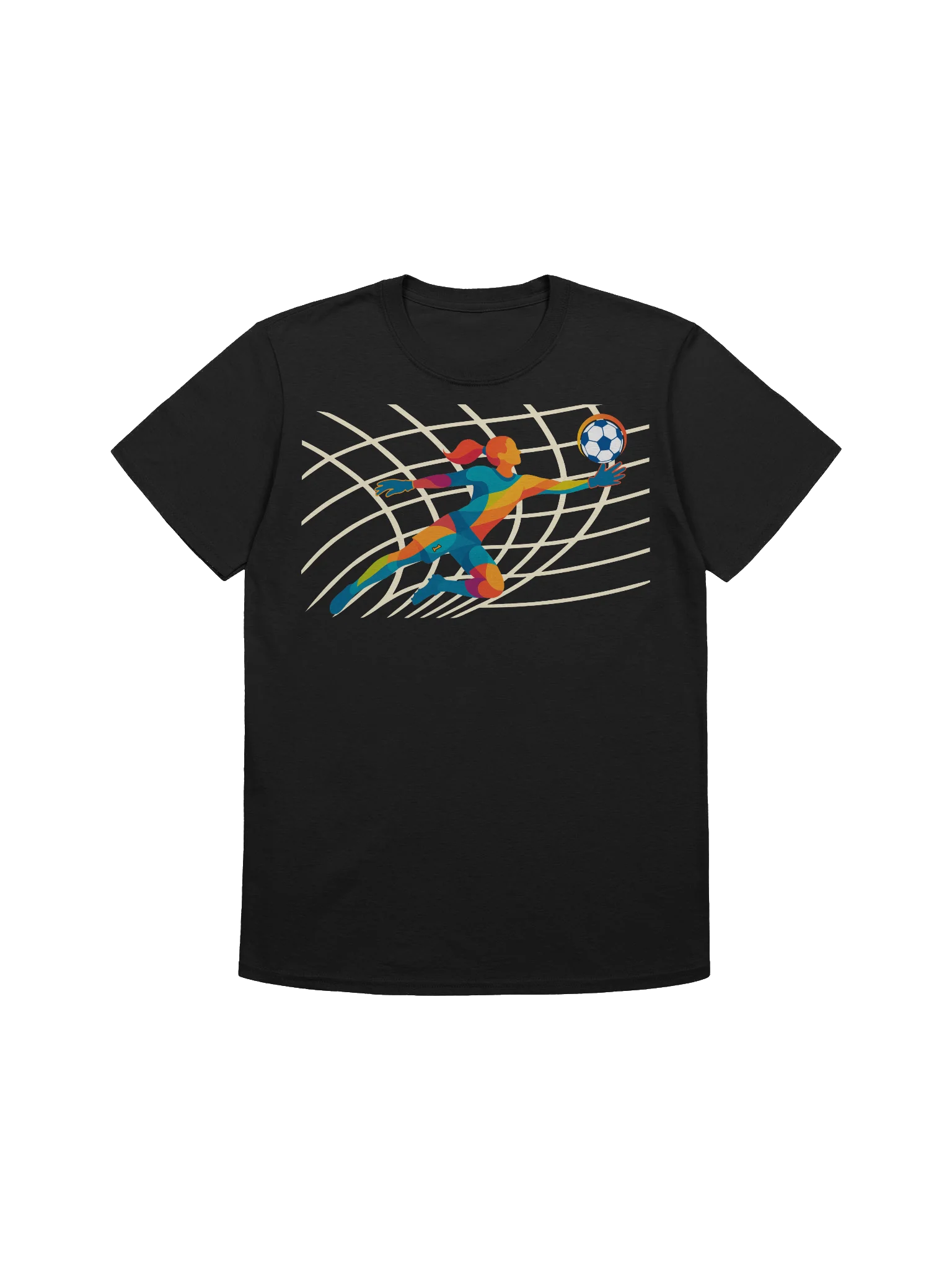Goalkeeper Dive Tee — Gildan Softstyle product image (1)