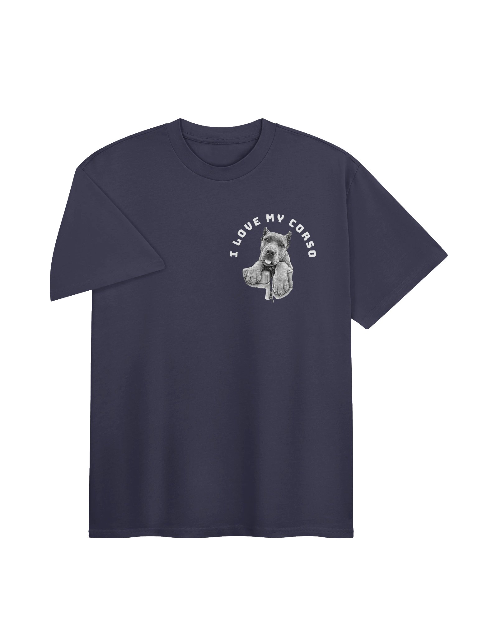 I Love My Corso Heavyweight T-shirt product image (6)